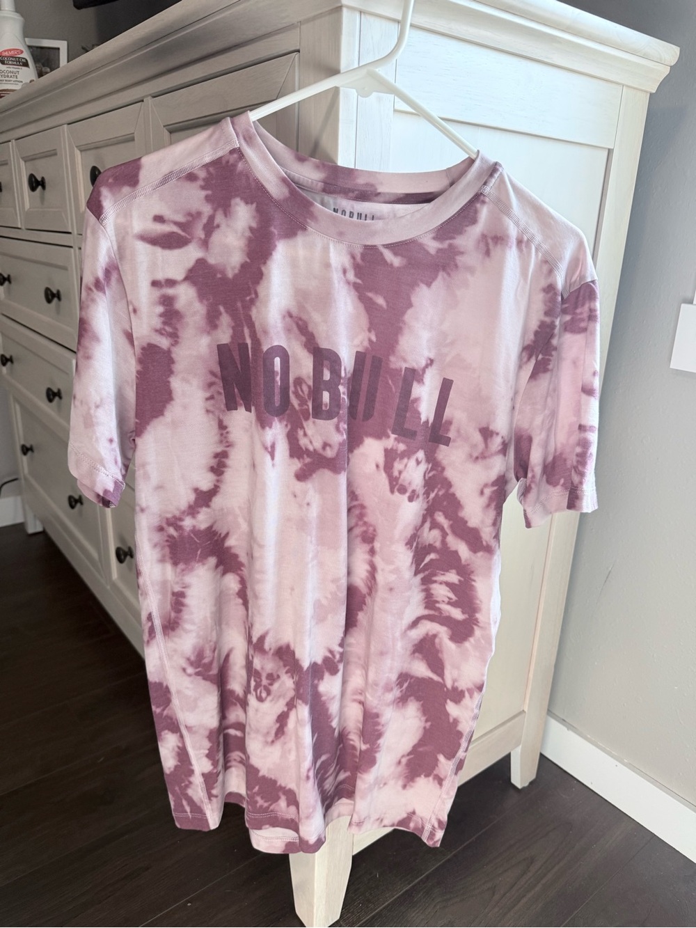 NOBULL Men's Tie-Dye Tee in Red